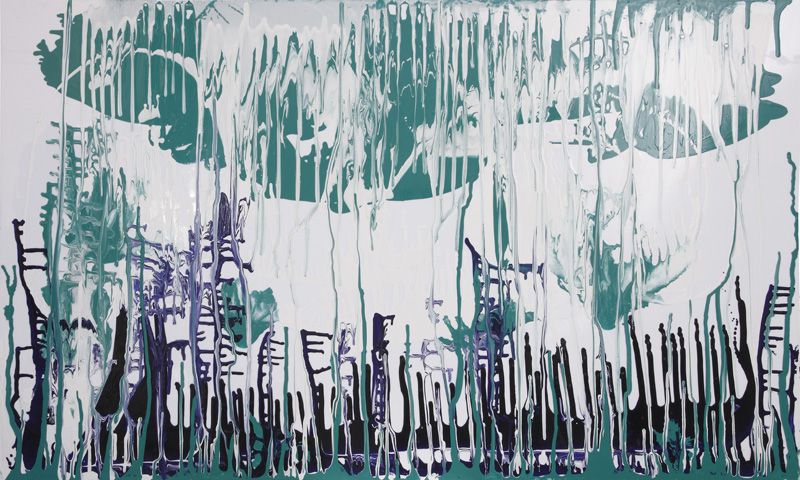 Aqua Drippings